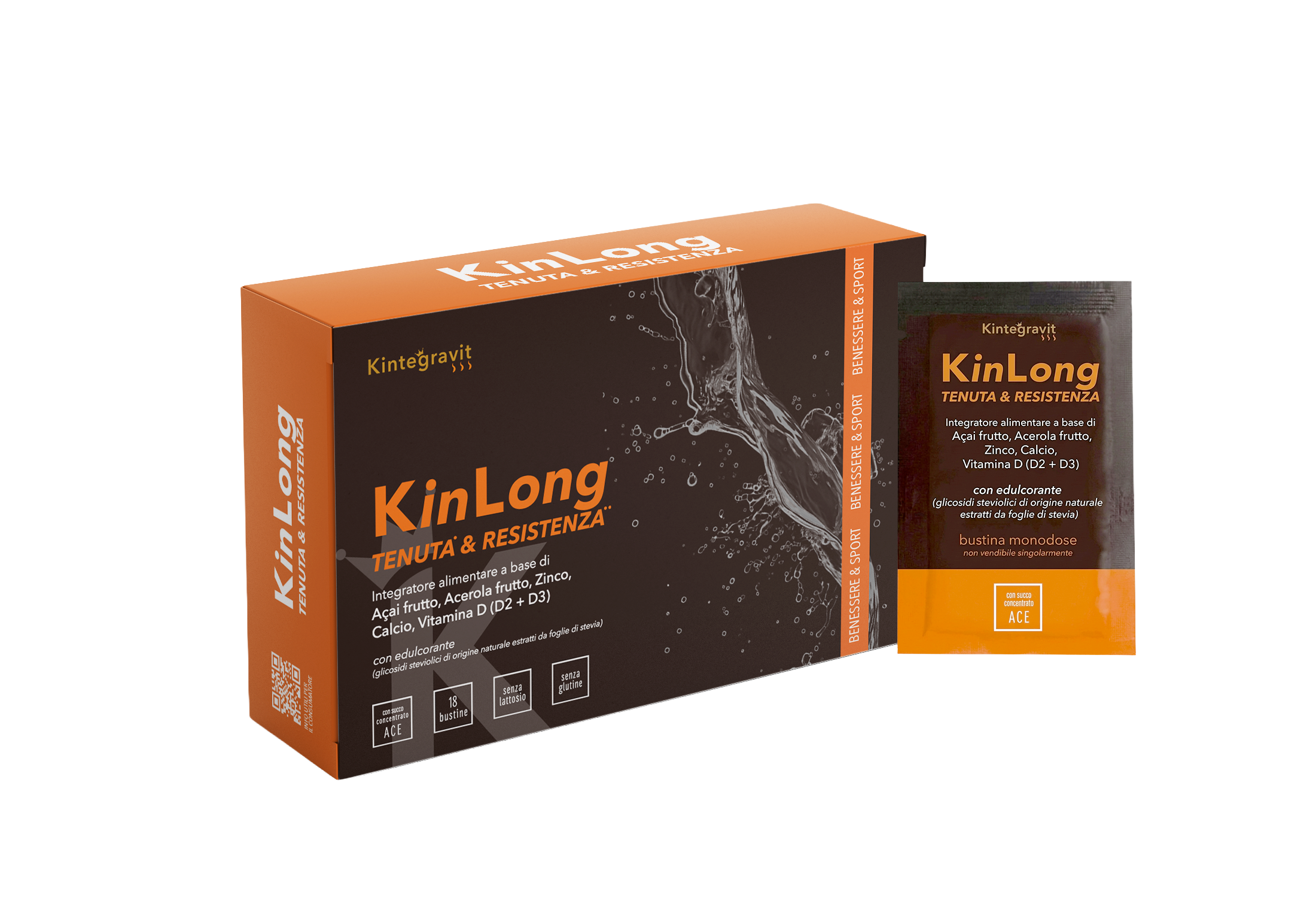 Sitar Kintegravit KinLong bustine 18 pz resistenza
