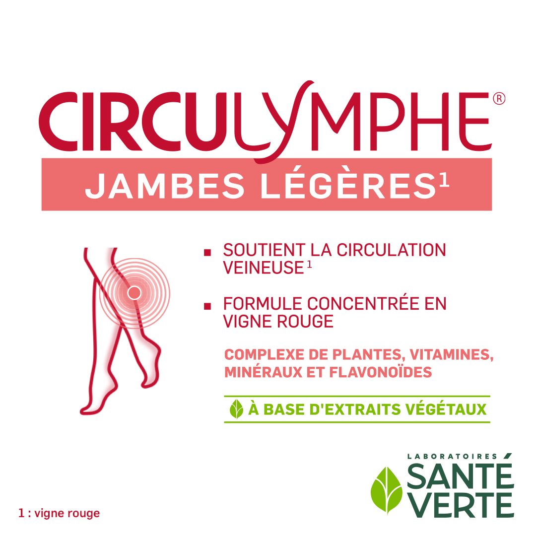 Santé Verte Circulymphe circolazione 60 compresse