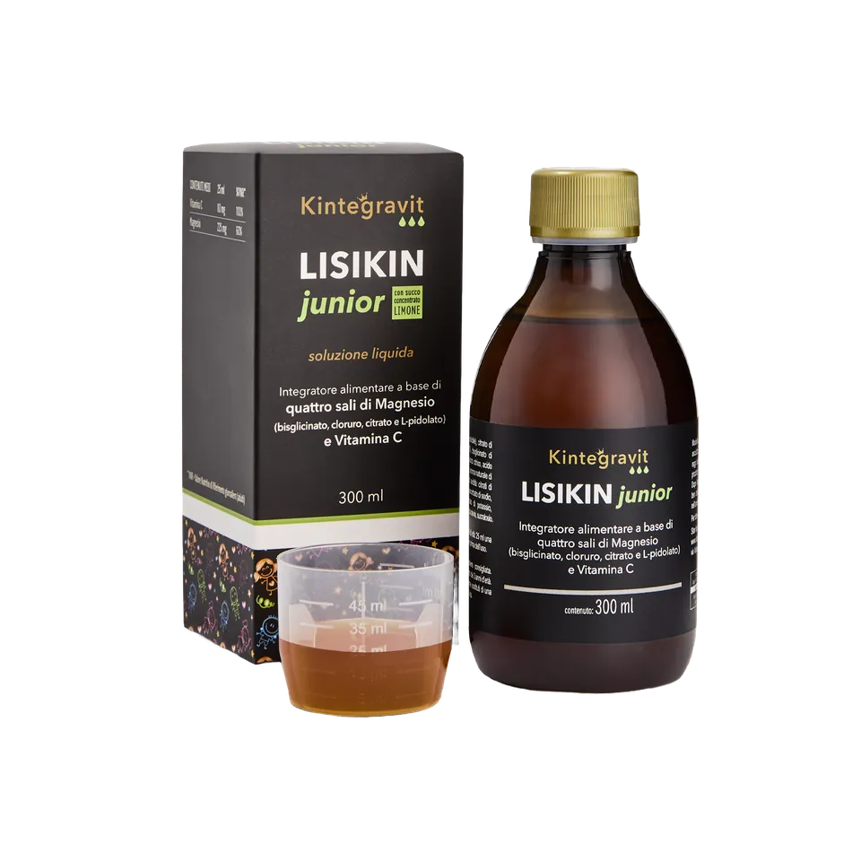 Sitar Kintegravit Lisikin Junior sciroppo 300 ml magnesio