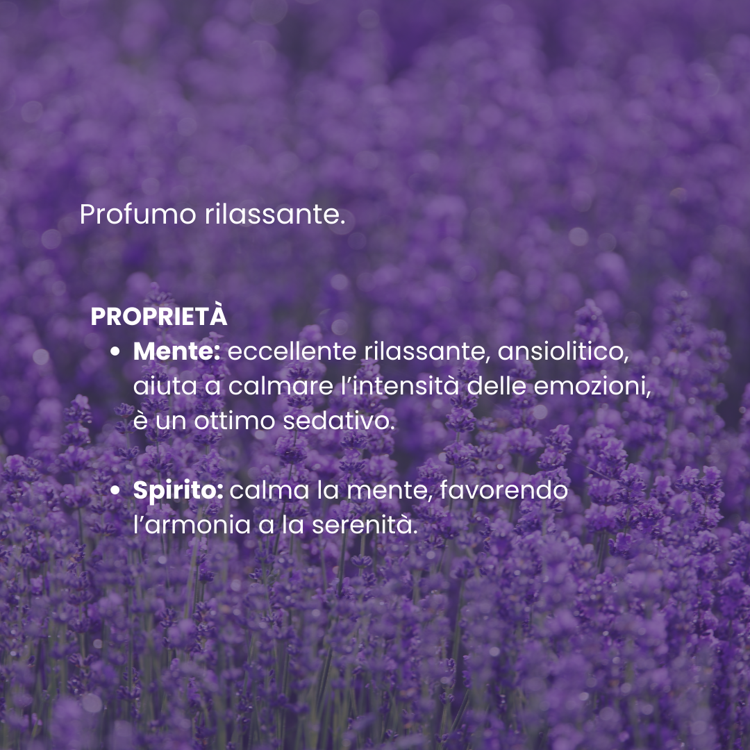 Spazio Ecosalute Olio Essenziale Lavanda 30 ml relax sonno