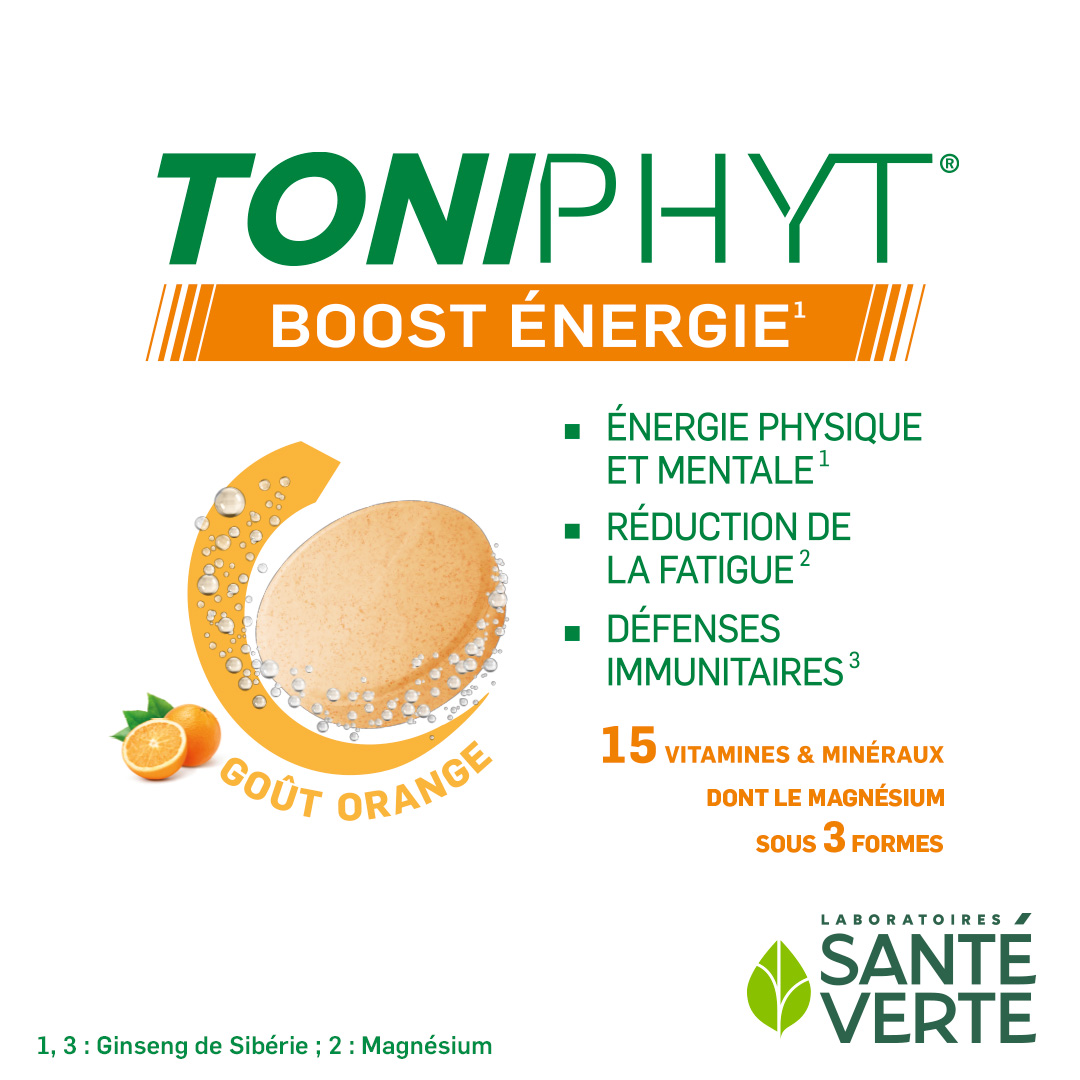 Sante Verte Toniphyt Boost Energie Orange integratore energia arancia