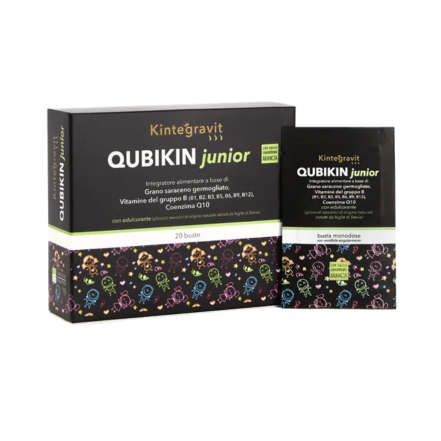 Sitar Kintegravit Qubikin Junior buste 20 arancia energia
