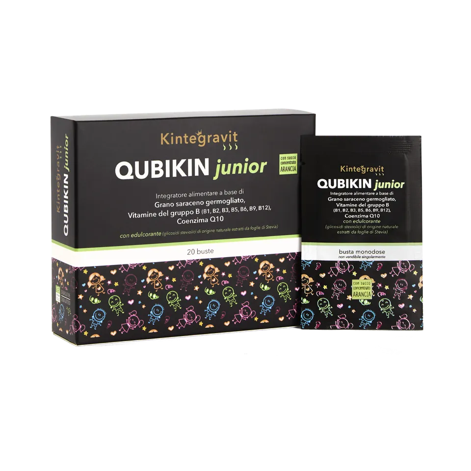Sitar Kintegravit Qubikin Junior buste 20 arancia energia