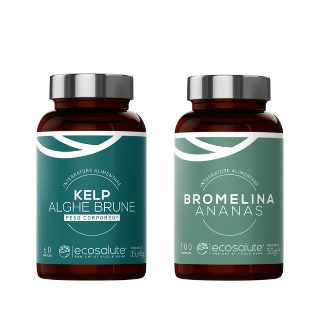 Spazio Ecosalute Drena & Snellisci bromelina alga kelp drenante