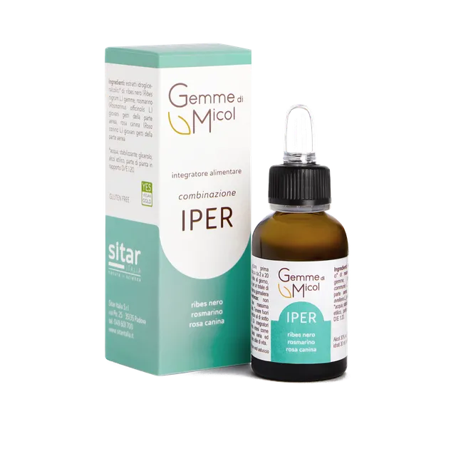 Sitar Gemme di Micol IPER gemmoderivato gocce 30 ml vie aeree