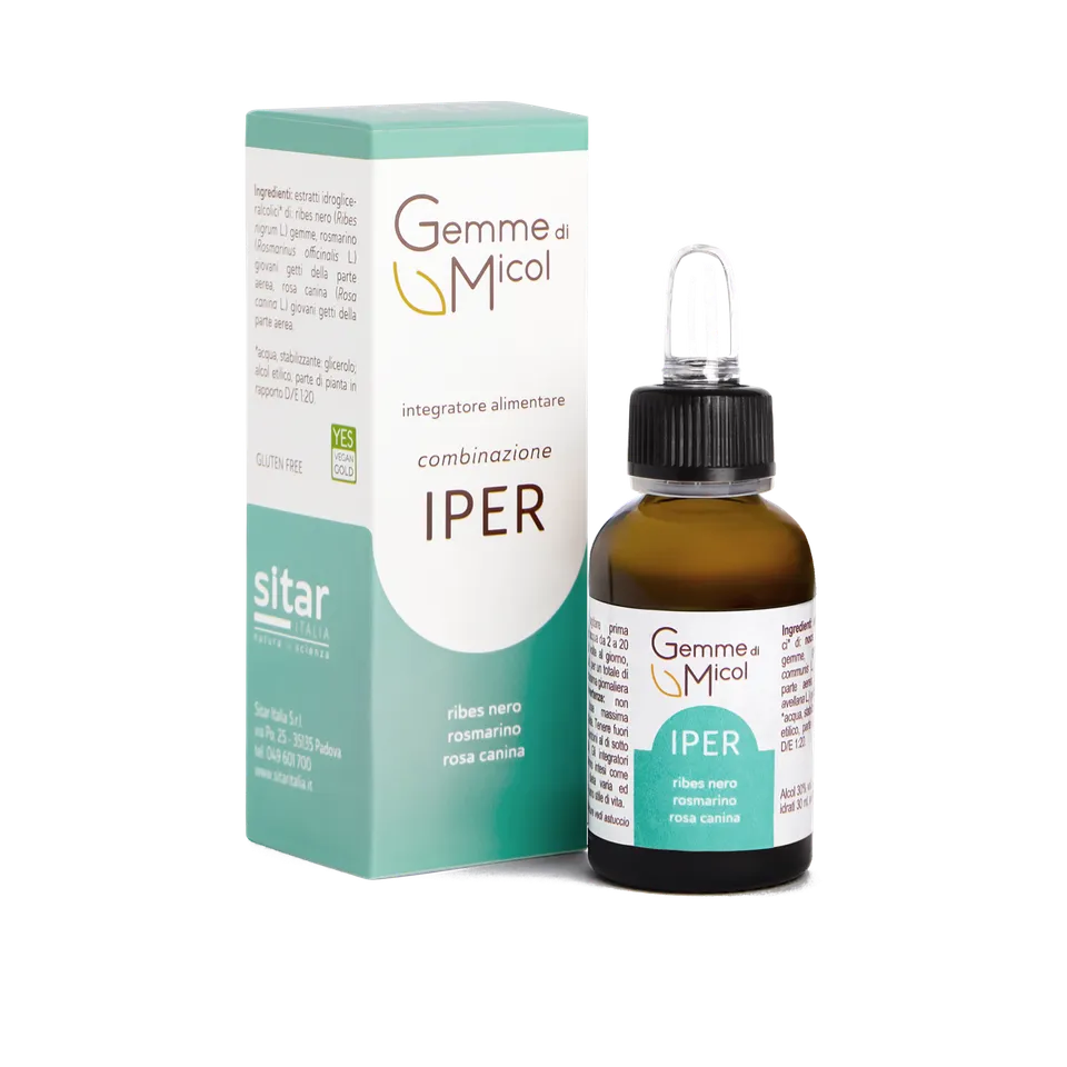 Sitar Gemme di Micol IPER gemmoderivato gocce 30 ml vie aeree