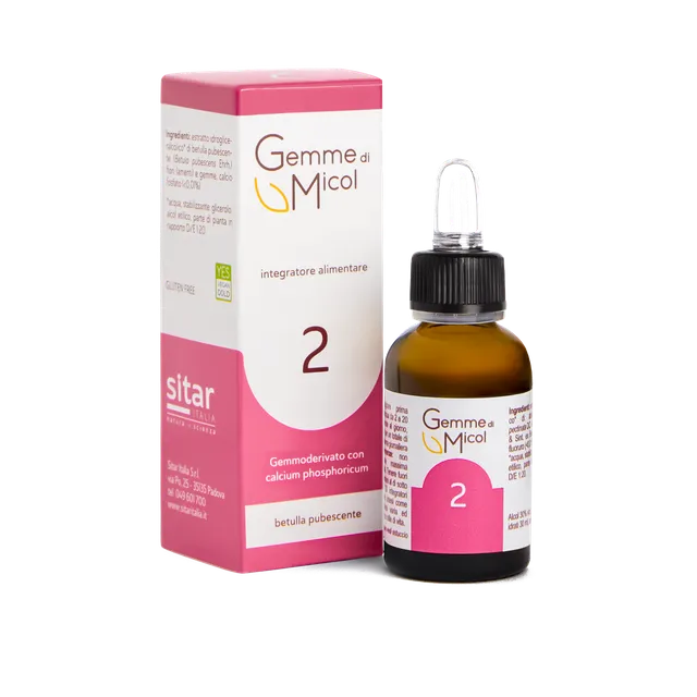 Sitar Gemme di Micol 2 gocce 30 ml betulla ricostituente
