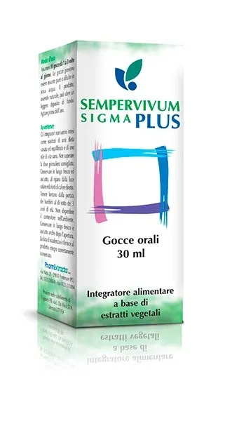 Igeakos Sempervivum Sigma Plus gocce 30 ml drenanti