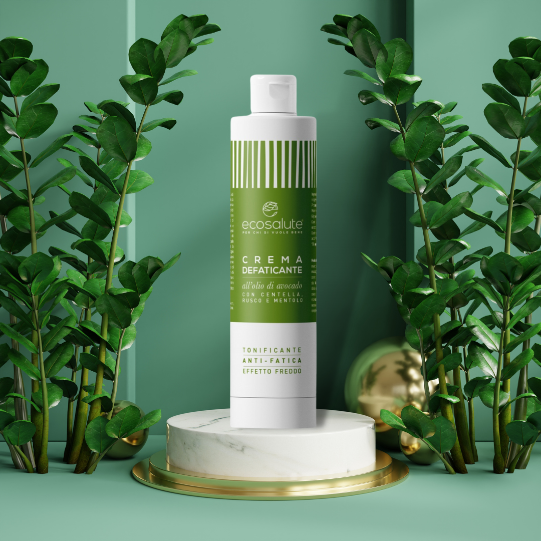 Spazio Ecosalute Crema Defaticante Gambe avocado 200 ml freddo