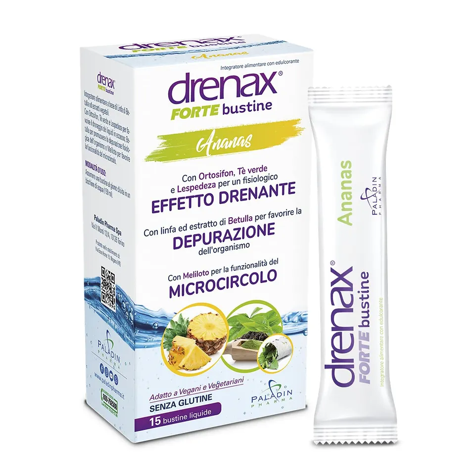 Drenax Forte Ananas drenante 15 bustine microcircolo