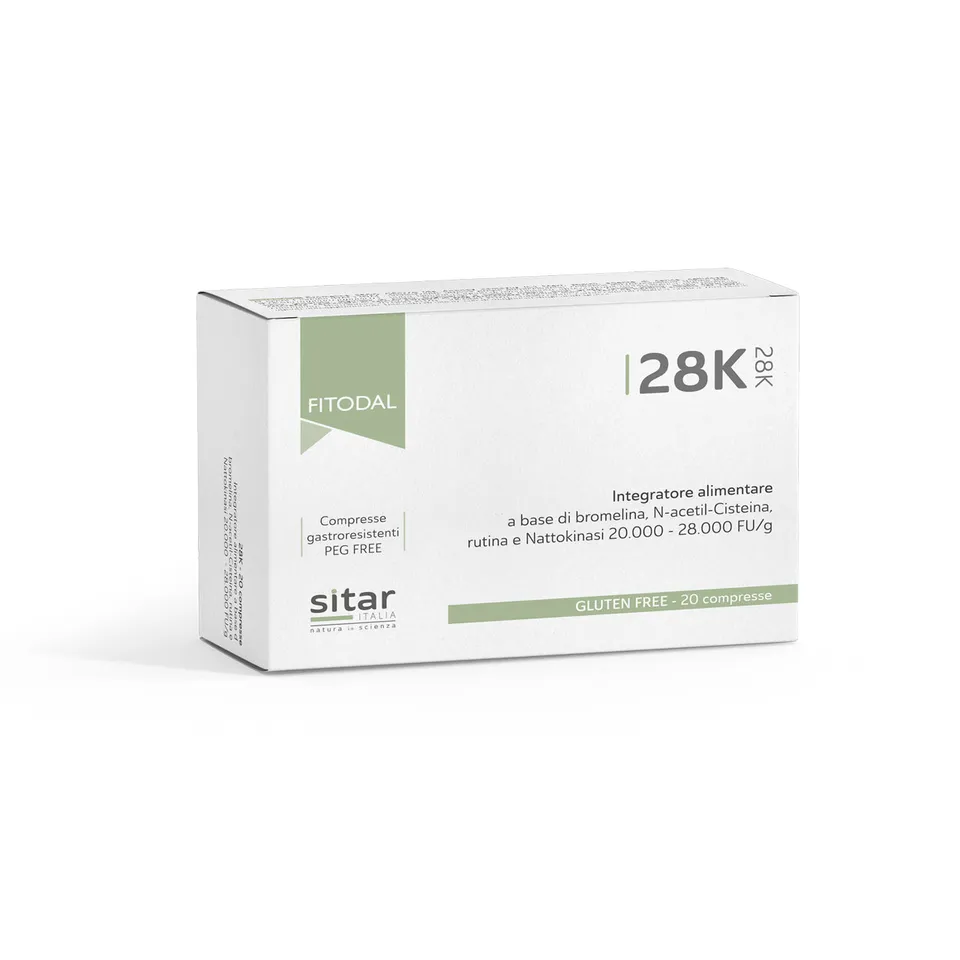 Sitar Kintegravit 28K compresse bromelina drenaggio