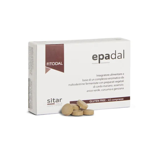 Sitar Fitodal EpaDAL compresse 40 pz digestione dopo pasto