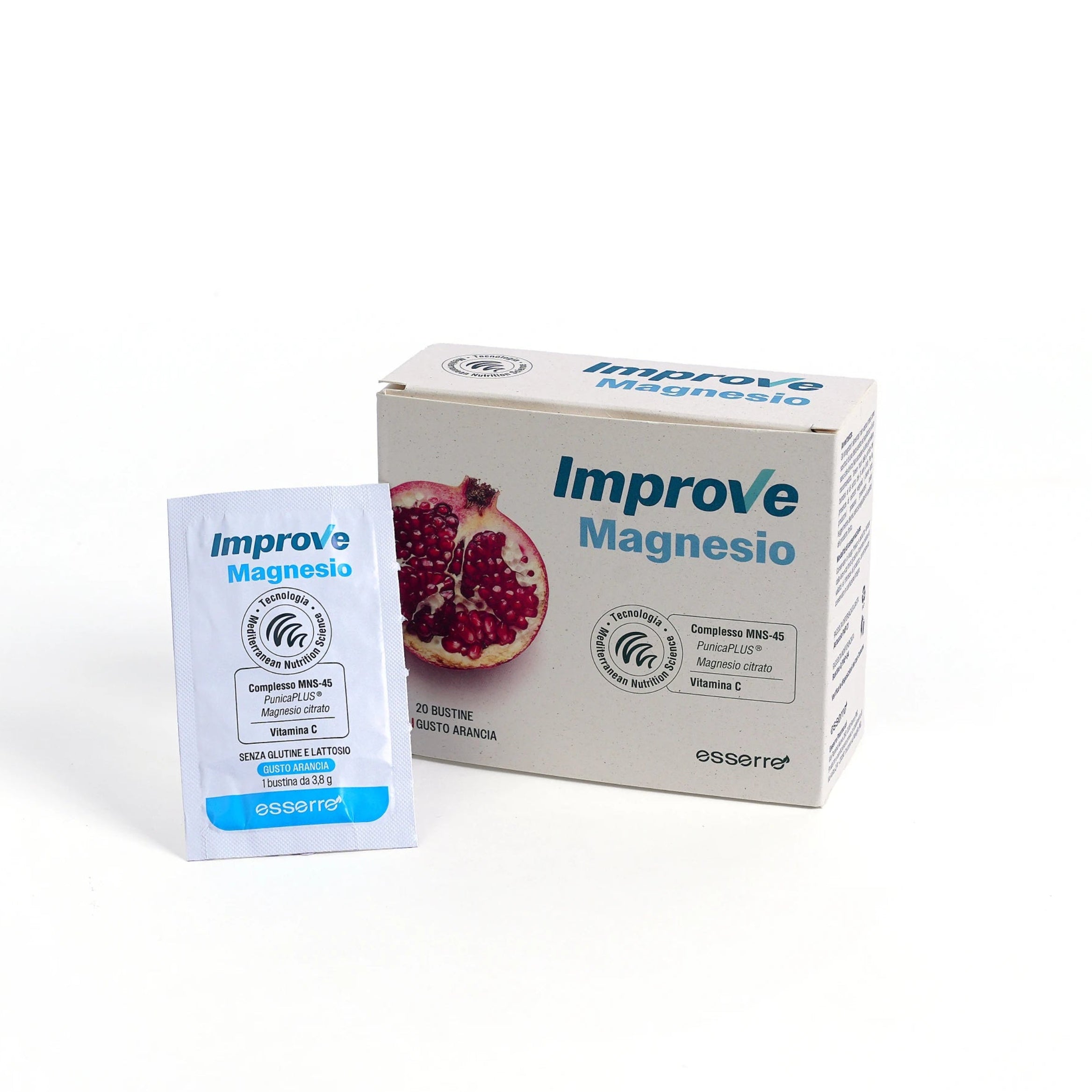 Redulen Improve Magnesio integratore 20 bustine con vitamina C
