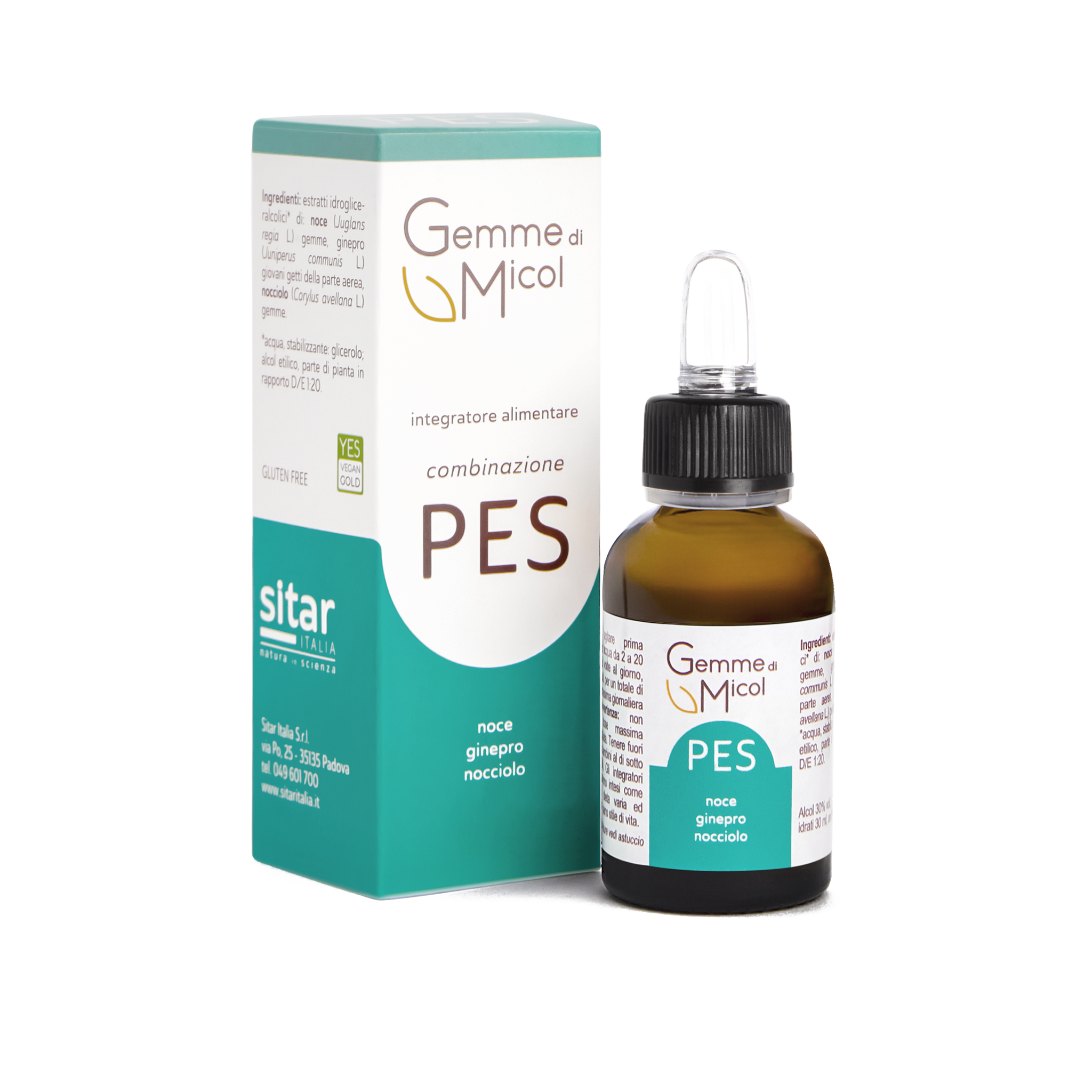 Sitar Gemme di Micol PES gocce 30 ml digestione