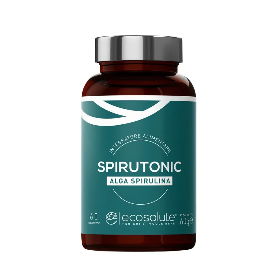 Spazio Ecosalute Spirutonic Spirulina Integratore 60 Compresse