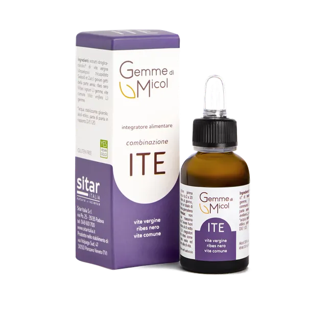 Sitar Gemme di Micol ITE gocce 30 ml circolazione