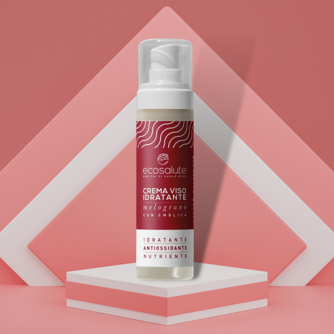 Spazio Ecosalute Cosmetica Crema Viso Melograno Idratante 50 ml