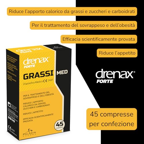 Drenax Forte Grassi Med dispositivo 45 compresse peso