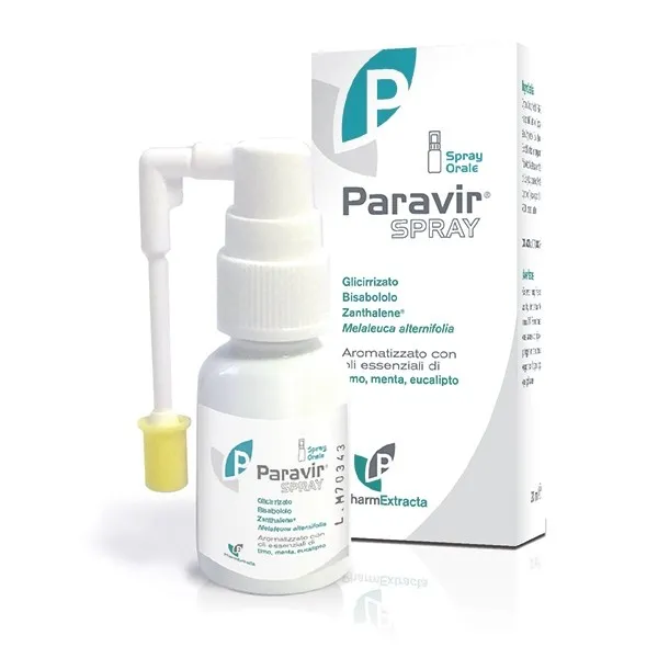 Igeakos Paravir spray orale 20 ml azione lenitiva
