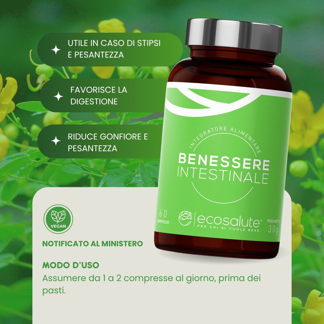 Spazio Ecosalute Intestino Benessere Intestinale capsule 50 cps aloe