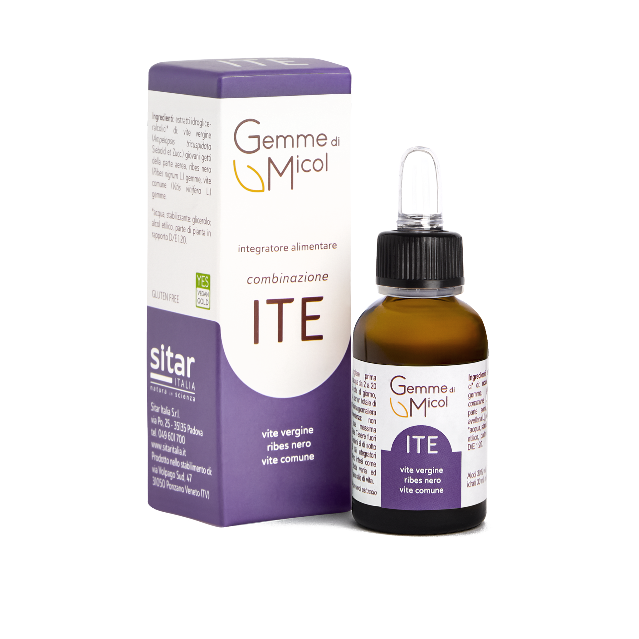 Sitar Gemme di Micol ITE gocce 30 ml circolazione