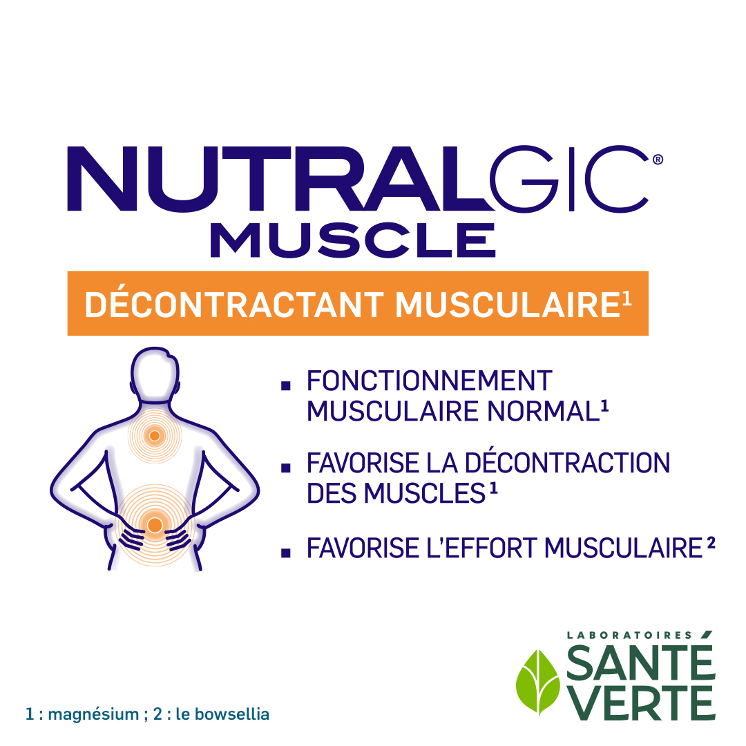 Sante Verte Nutralgic Muscle integratore magnesio 30 compresse