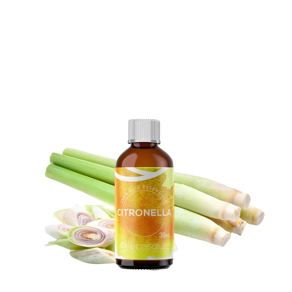 Spazio Ecosalute Oli Essenziali Citronella Olio Essenziale 30 ml