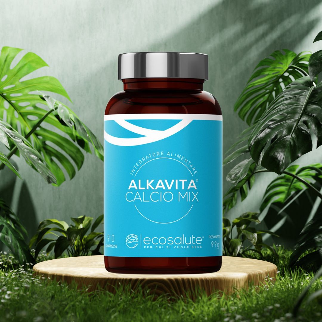 Spazio Ecosalute Alkavita Calcio Mix Integratore Ossa 180 Cpr