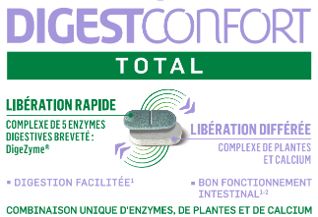 Santé Verte DigestConfort Total 30 compresse enzimi piante