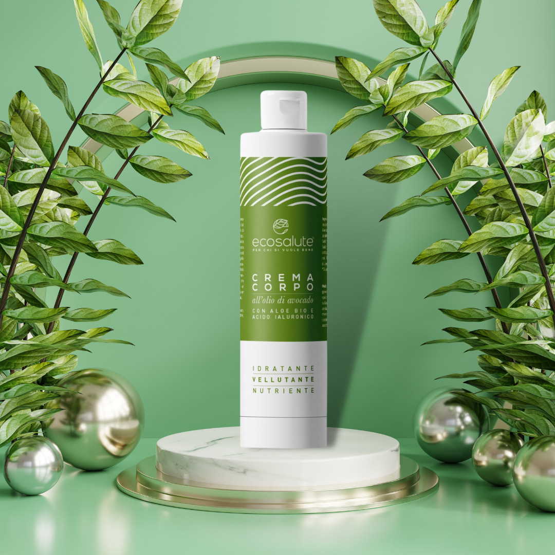 Spazio Ecosalute Crema Corpo Avocado 200 ml idratante acido ialuronico