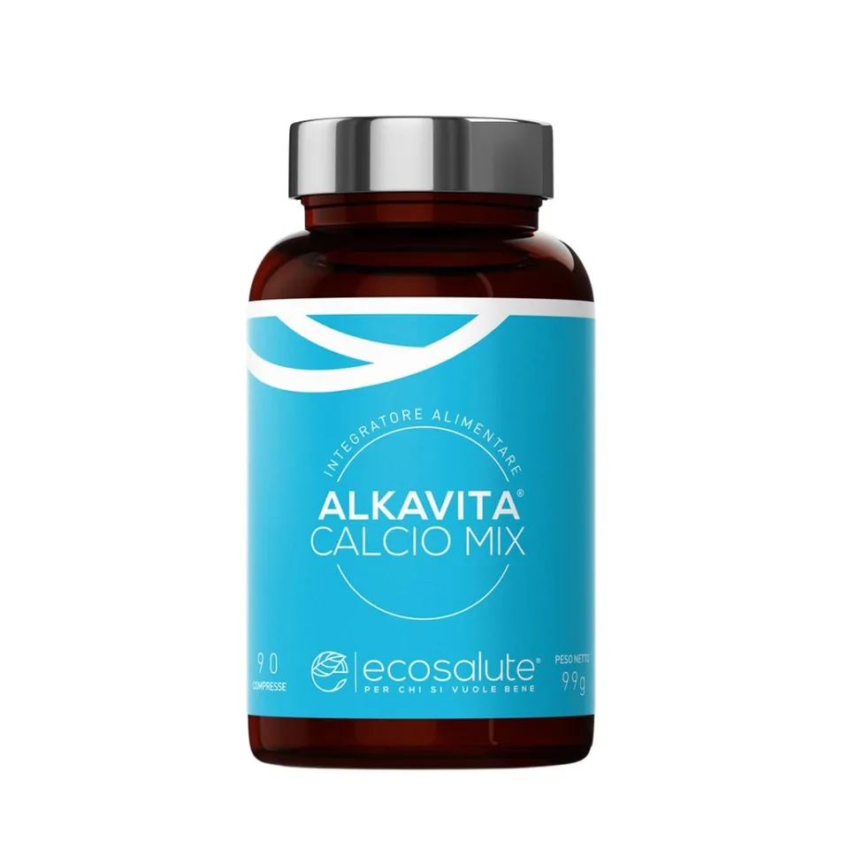 Spazio Ecosalute Alkavita Calcio Mix Integratore Ossa 180 Cpr