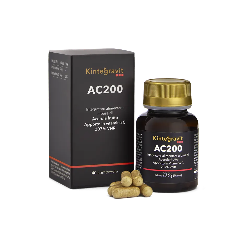 Sitar Kintegravit AC200 capsule 40 pz vitamina C acerola