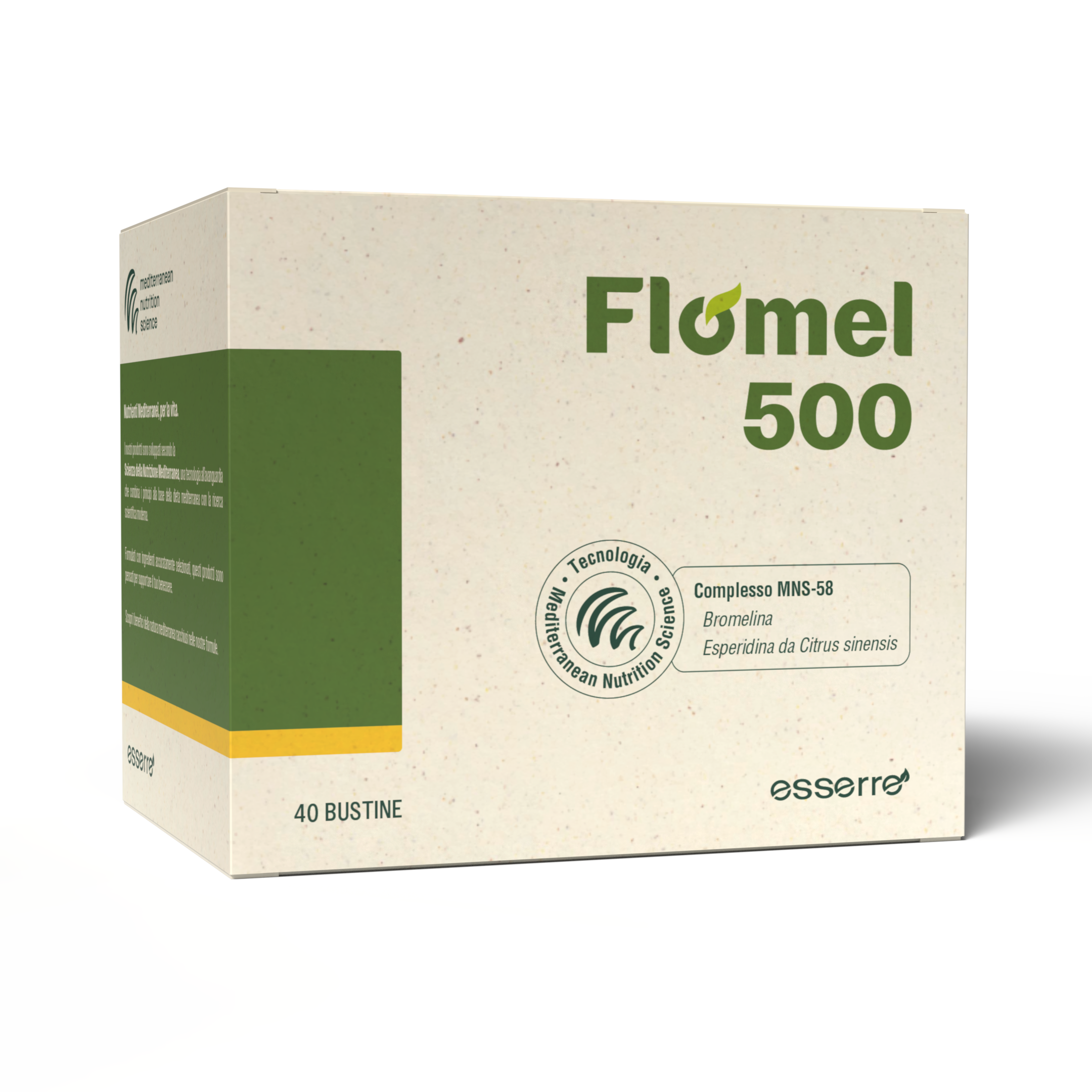Redulen Flomel 500 integratore alimentare 40 buste ananas