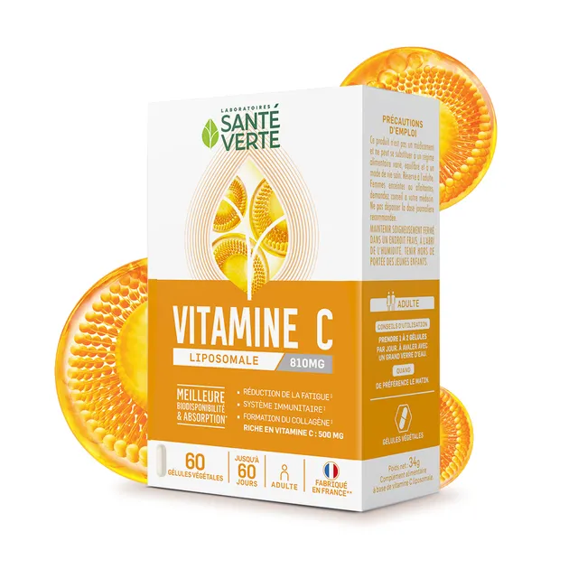 Santé Verte Ingredienti Vitamina C Liposomale 500 mg Integratore