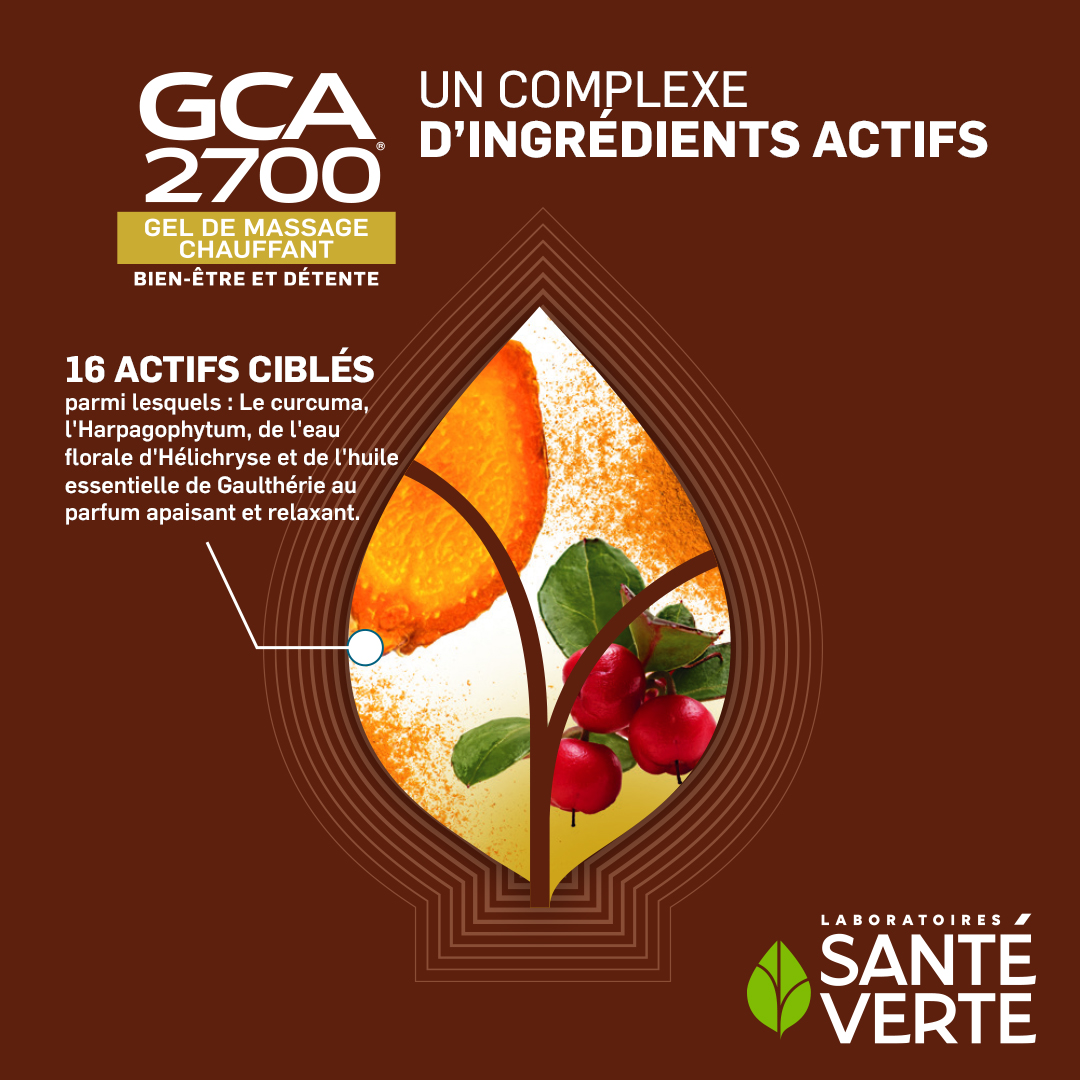 Santé Verte GCA 2700 gel riscaldante muscoli articolazioni