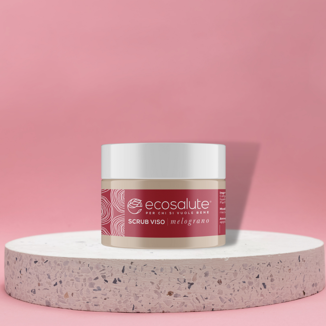 Spazio Ecosalute Viso al Melograno Scrub Viso 50 ml illuminante