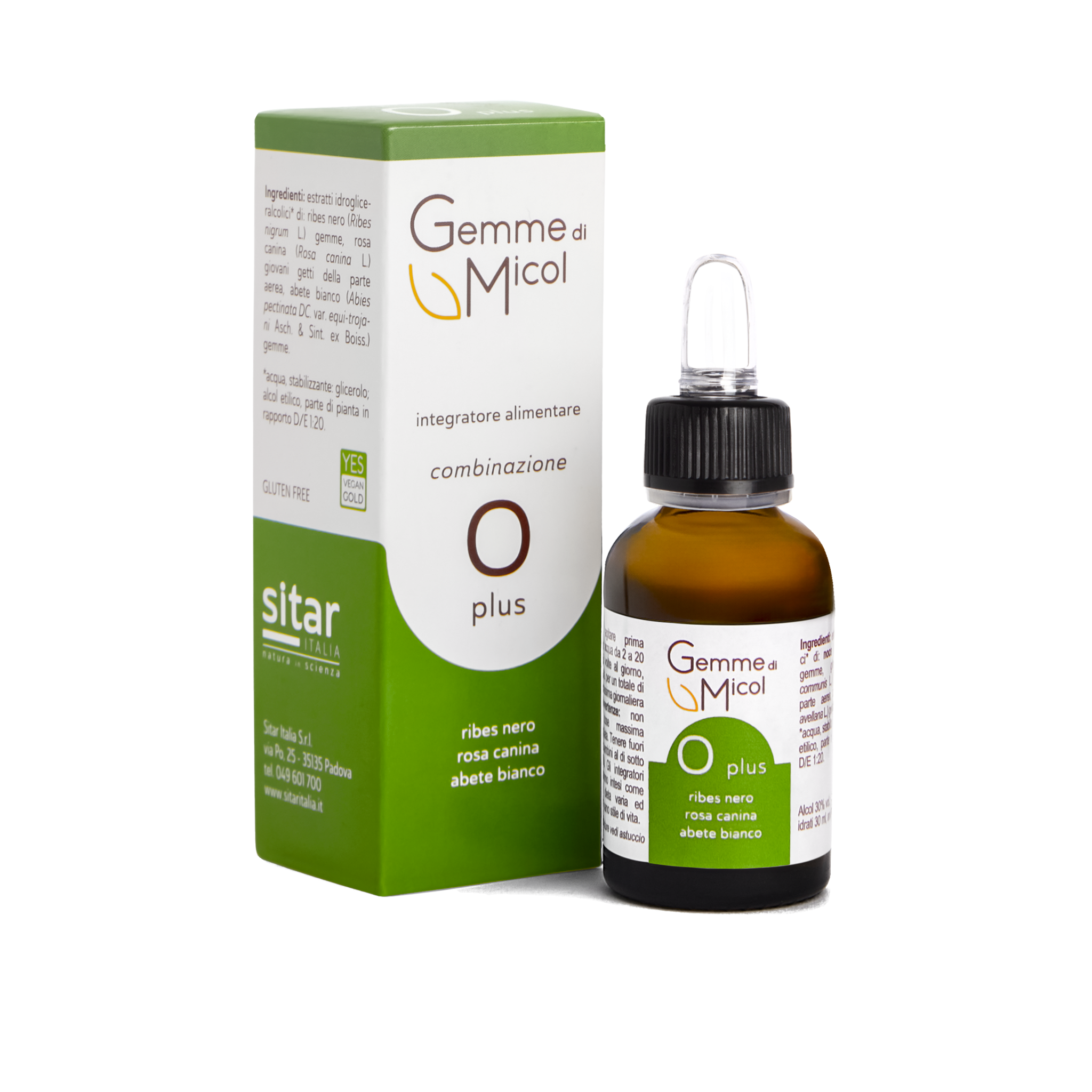 Sitar Gemme di Micol O Plus Gemmoderivato 30 ml Naso Gola
