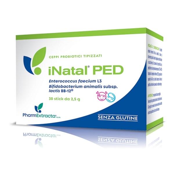 Igeakos Gastroenterologia iNatal PED stick probiotico 30 stick flora intestinale