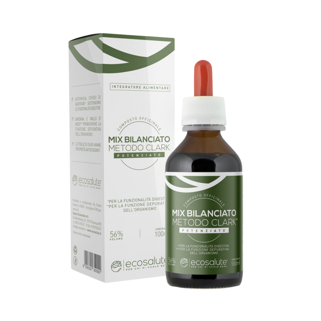 Spazio Ecosalute Mix Bilanciato Clark integratore gocce 100 ml