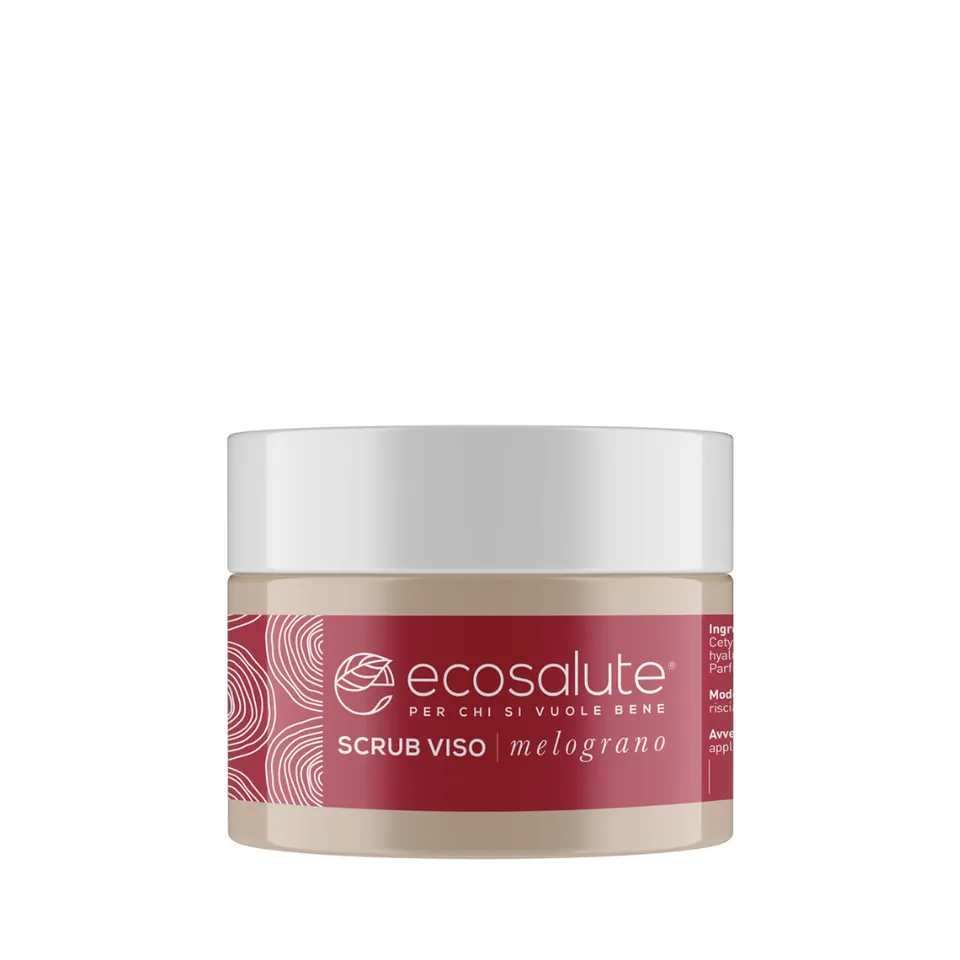 Spazio Ecosalute Viso al Melograno Scrub Viso 50 ml illuminante