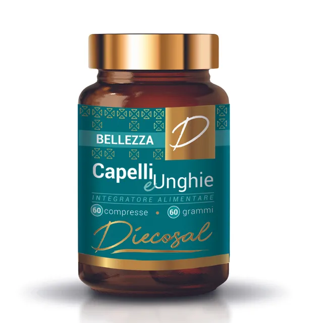 Spazio Ecosalute Diecosal Capelli & Unghie Compresse 60 pz Zinco