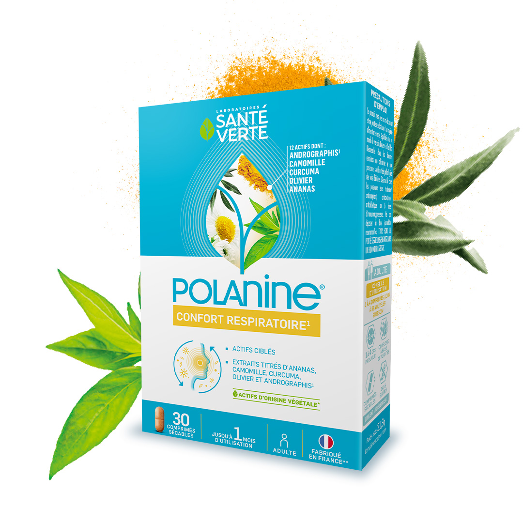 Sante Verte Polanine® 30 compresse vie respiratorie
