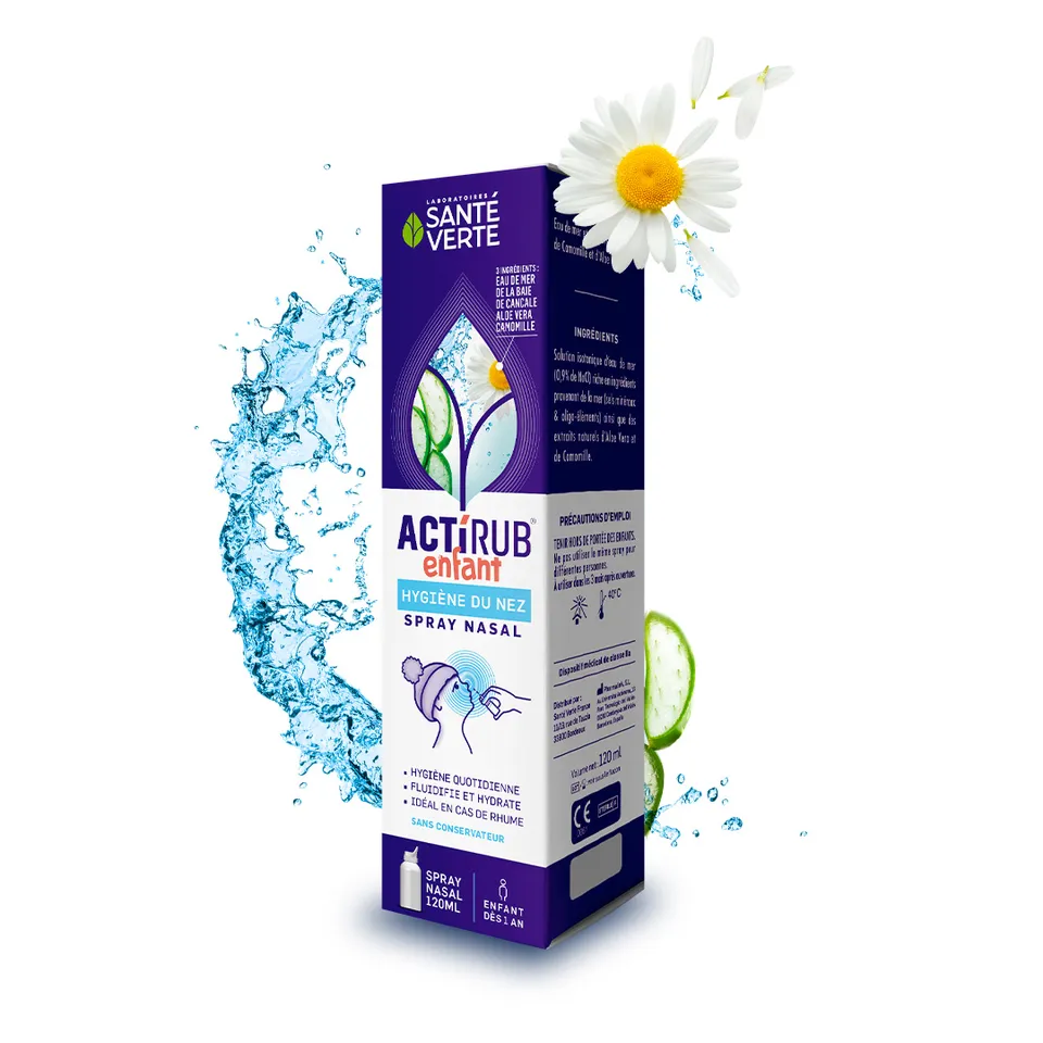 Santé Verte Actirub Spray Nasale Bambini raffreddore 100% naturale