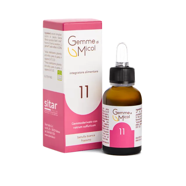 Sitar Gemme di Micol 11 gocce 30 ml drenaggio