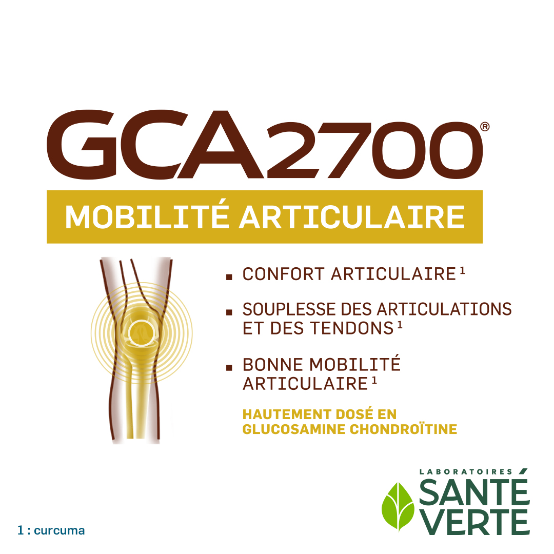 Santé Verte GCA 2700 integratore articolazioni 100 compresse curcuma