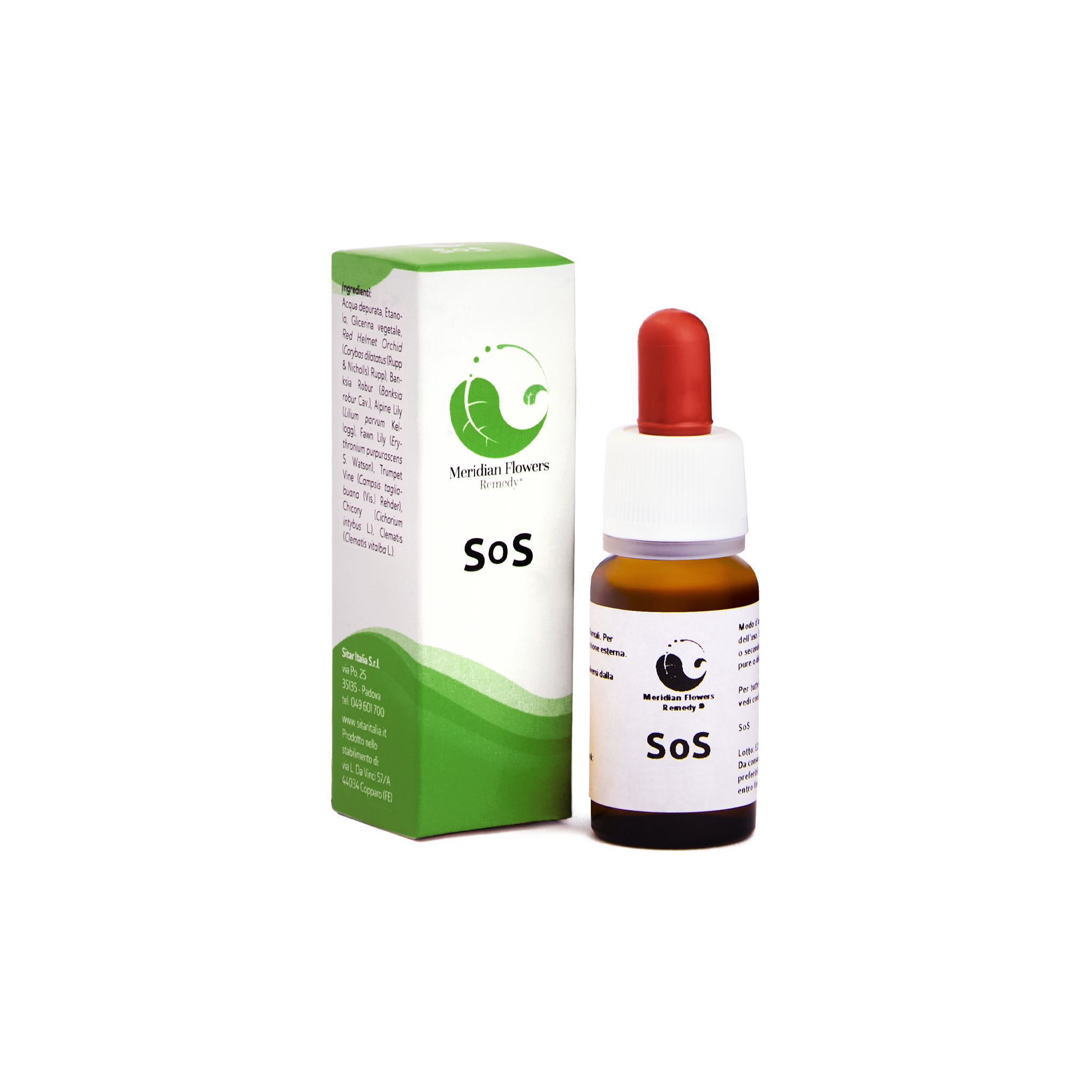 Sitar Meridian Flowers Remedy SOS gocce 10 ml emergenza