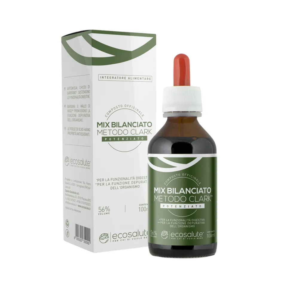 Spazio Ecosalute Mix Bilanciato Clark integratore gocce 100 ml