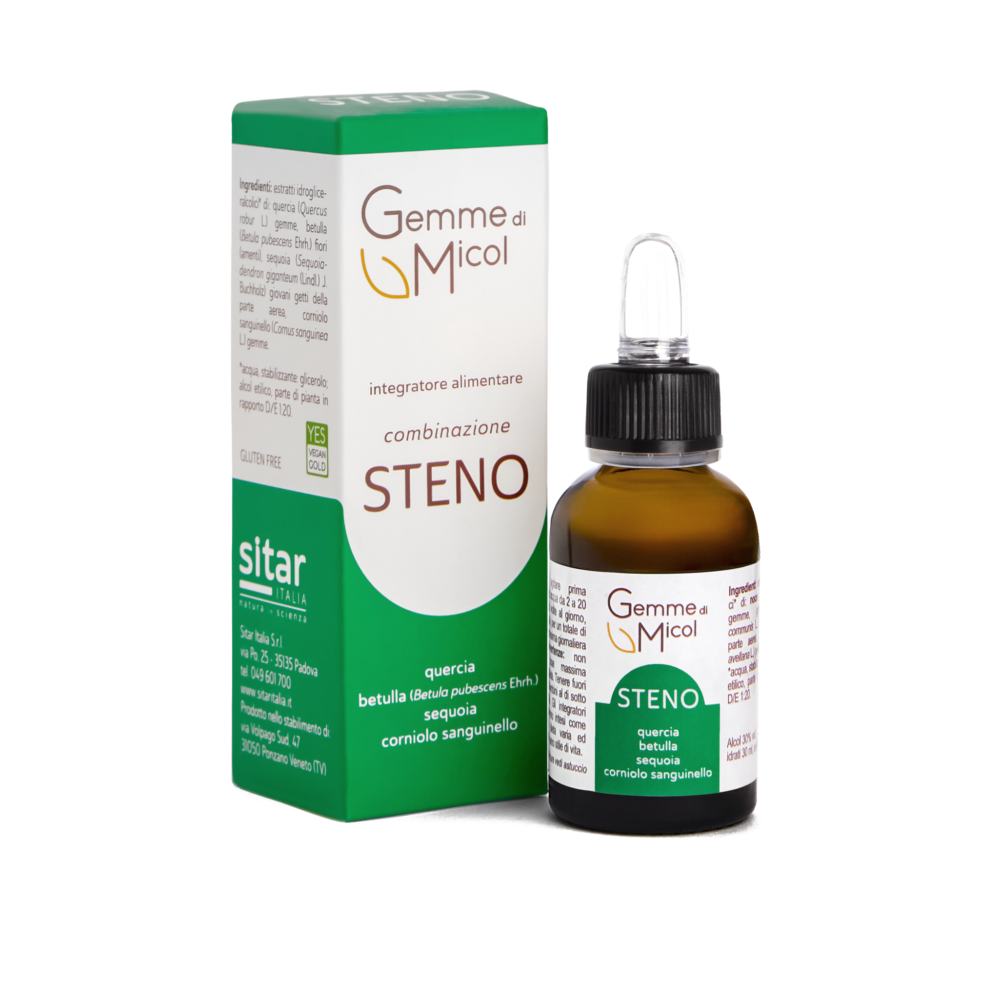Sitar Gemme di Micol STENO gocce 30 ml ormonale