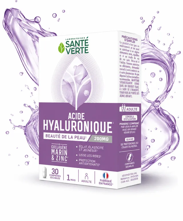 Santé Verte Acido Ialuronico 200 mg  collagene per pelle