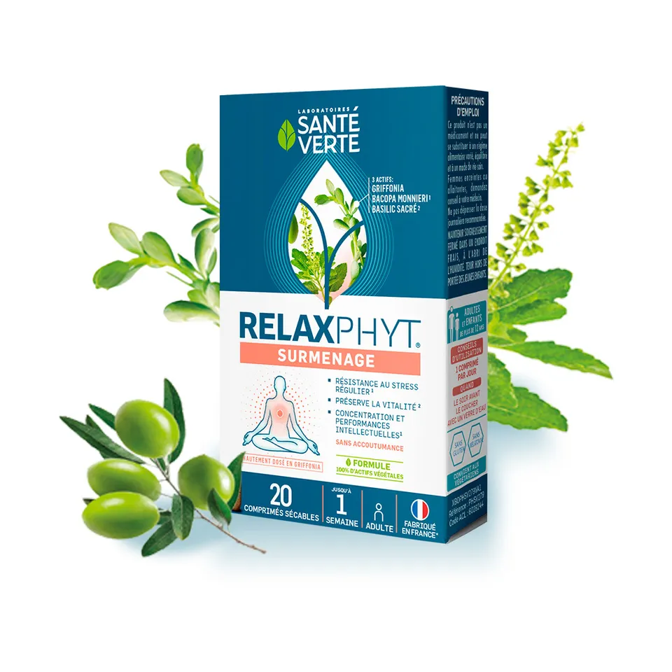 Sante Verte Relaxphyt Surmenage integratore 20 compresse stress